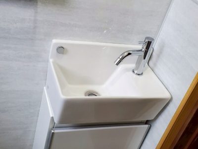 洗面給湯を温水対応